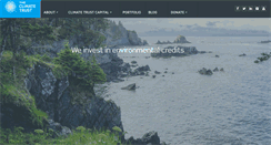 Desktop Screenshot of climatetrust.org